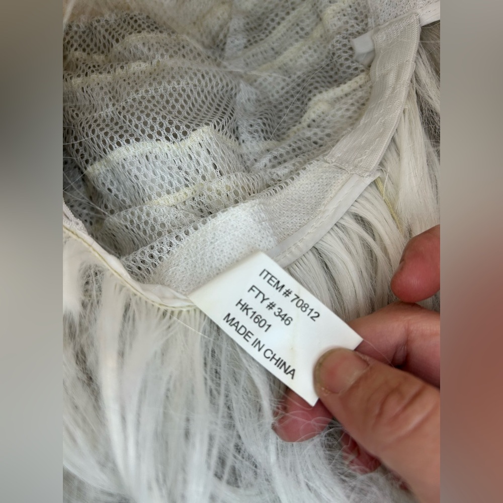 California Costumes Long Silver Wig - Picture 8 of 16